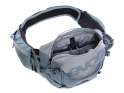EVOC Hip Pack Pro 3 incl. 1.5 Liters Hydration Bladder | stone steel