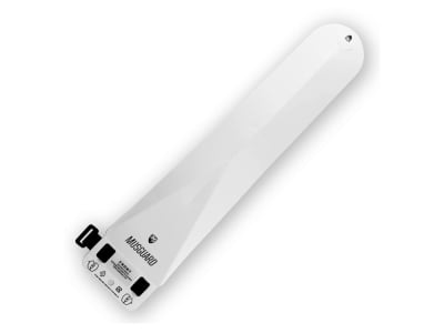 MUSGUARD Spritzschutz Original FRONT | weiß