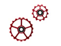 CERAMICSPEED Pulley Wheels Aluminium Coated | 13 & 19 Teeth for OSPW System | red