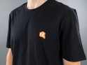 R2BIKE T-Shirt with Logo | black