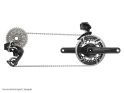 SRAM RED AXS Rennrad Gruppe 2x12 | 48-35 Zähne 170 mm 10 - 30 Zähne ohne Innenlager SRAM Paceline X 160 mm | 160 mm