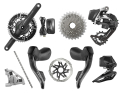 SRAM RED AXS Road Road Group 2x12 | Powermeter Crank 50-37 Teeth 175 mm 10 - 30 Teeth SRAM DUB | PressFit PF41 BB86 Road SRAM Paceline X 160 mm | 160 mm