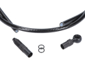 612 PARTS Brake Line Kit Steel Flex Goodridge for Hydraulic Disc Brakes | Ø 5.9 mm | 90 cm black