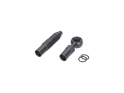 612 PARTS Brake Line Kit Steel Flex Goodridge for Hydraulic Disc Brakes | Ø 5.9 mm | 90 cm black