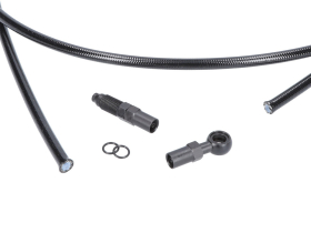 612 PARTS Brake Line Kit Steel Flex Goodridge for...