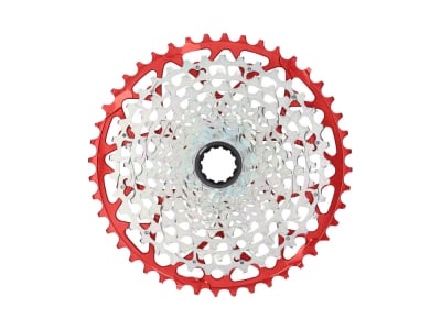 GARBARUK Cassette 12-speed Gravel | 10-44 Teeth | SRAM XD for XPLR AXS | AXS Road 12-speed rear Derailleurs | red