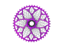 GARBARUK Cassette 12-speed Gravel | 10-44 Teeth | SRAM XD for XPLR AXS | AXS Road 12-speed rear Derailleurs | purple