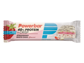 POWERBAR Protein Bar 40% Protein + Crisp Strawberry White...
