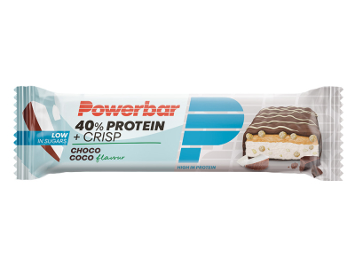 POWERBAR Protein Bar 40% Protein + Crisp Choco Coco | 40g Bar