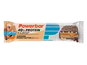POWERBAR Protein Bar 40% Protein + Crisp Caramel Peanut...