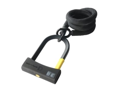 TEX-LOCK textile lock Eyelet incl. D-Lock | Onyx Black