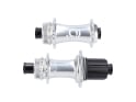 INDUSTRY NINE Naben Set Road SOLiX Classic Center Lock | Freilauf Shimano Micro Spline | silber