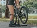 TOPEAK Transformer Mountain EX | Floor pump with integrated stand