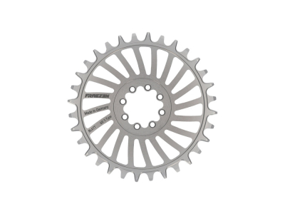 FRAEZEN Chainring BLATT round Direct Mount | 1-speed SRAM MTB 8-Bolt BOOST | SRAM Eagle Transmission | silver 32 Teeth