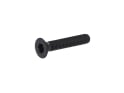PORTE Titanium Screw M6x40 Topcap Ti Bolt black