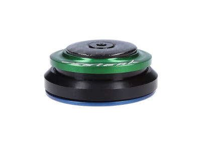 YUNIPER Headset Ultralight with Aluminum Bearing Shell | Drop-In Tapered S.H.I.S. IS41,8/28,6 | IS51,8/40 1 1/8" - 1 1/2" | green