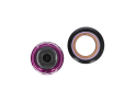 YUNIPER Headset Ultralight with Aluminum Bearing Shell | Drop-In Tapered S.H.I.S. IS41,8/28,6 | IS51,8/40 1 1/8" - 1 1/2" | purple