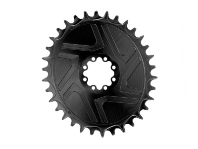 ALUGEAR Kettenblatt oval Aero Direct Mount | 1-fach narrow-wide SRAM MTB 8-Loch Transmission | BOOST | 36 Zähne | orange