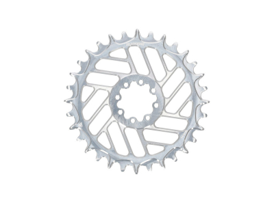 ALUGEAR Kettenblatt rund Direct Mount | 1-fach narrow-wide SRAM MTB 8-Loch Transmission | BOOST | 28 Zähne | silber