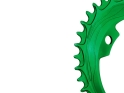ALUGEAR Kettenblatt rund Aero LK 104 mm | 1-fach narrow-wide MTB Transmission | 32 Zähne | grün