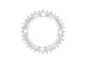 ALUGEAR chainring round Aero LK 104 mm | 1-speed narrow-wide MTB Transmission | 32 teeth | orange