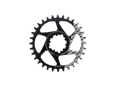 ONOFF COMPONENTS chainring DM round Direct Mount | 1-speed SRAM 3-hole | BOOST | black