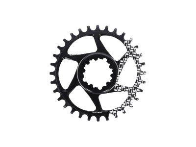 ONOFF COMPONENTS Kettenblatt DM rund Direct Mount | 1-fach SRAM 3-Loch | BOOST | schwarz 32 Zähne