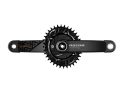 ROTOR Powermeter Set MTB INSpider | Kapic Carbon Kurbel 1-fach | Q-Ring 170 mm 55 mm (141 mm Kurbelwelle)