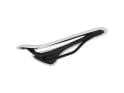BERK COMPOSITES Saddle Lupina + Handlebar Tape | set | synthetic leather padded white 150 mm