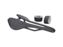 BERK COMPOSITES Saddle Lupina + Handlebar Tape | set | synthetic leather padded black