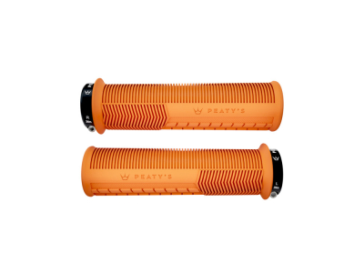 PEATYS Grips Monarch Grip | Mushroom Trail Comfort | orange 32 mm - 34 mm (thick)
