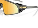 OAKLEY Sunglasses Latch Panel Grey Smoke | Prizm 24k OO9404-0535