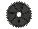 WOLF TOOTH Chainring Aero Road / Gravel Direct Mount Drop-Stop B 1-speed SRAM 8-hole | black 46 Teeth