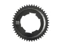 WOLF TOOTH Chainring Aero 107 BCD Road / Gravel Drop-Stop B 1-speed SRAM 4-hole | black 48 Teeth