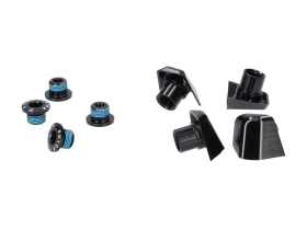 ROTOR Chainring Bolts Set including covers for Shimano...