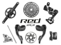 SRAM RED XPLR AXS Wide Disc HRD Flat Mount Gravel Gruppe 1x13 160 mm 42 Zähne ohne Bremsscheiben ohne Innenlager
