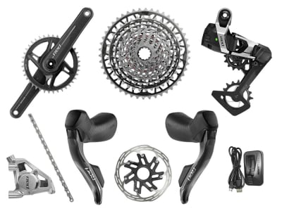 SRAM RED XPLR AXS Wide Disc HRD Flat Mount Gravel Group 1x13 167 5 mm 3.432 50