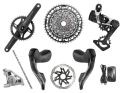 SRAM RED XPLR AXS Wide Disc HRD Flat Mount Gravel Group 1x13 172,5 mm 40 Teeth without Disc Brake Rotors without Bottom Bracket