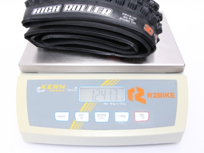 Maxxis High Roller 3 - Pneumatico MTB 27.5x2.40 Pieghevole - Battistrada Gravity Con MaxxGrip, Double Down, Tubeless Ready, Nero