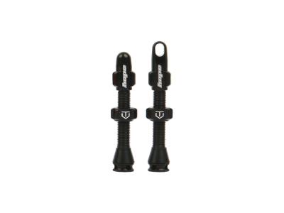 HOPE Tubeless Ventil Set | schwarz 40 mm