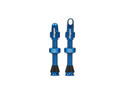 HOPE Tubeless Valve Set | blue 60 mm