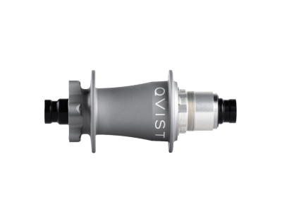 QVIST Hinterradnabe | Classic 6-Loch 12x148 mm Boost Steckachse Freilauf SRAM XD | silber 28 Loch