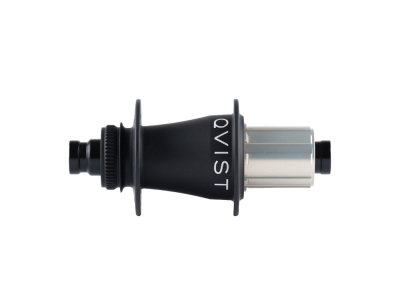 QVIST rear hub | Center Lock 12x142 mm thru axle freehub Shimano SRAM | black 28 Hole