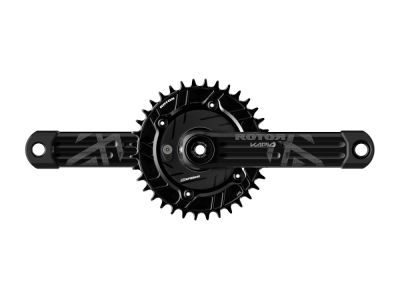 ROTOR Powermeter Set | MTB INSpider | Kapic Cranks 1-speed | NoQ-Ring 170 mm 55 mm (147 mm Spindle)