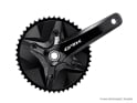 ALUGEAR Chainring round Aero 2-speed | Shimano GRX BCD 110 mm asymmetric | black 48 Teeth