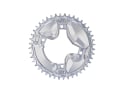 ALUGEAR Chainring round Aero 1-speed narrow-wide | Shimano GRX BCD 110 mm asymmetric | silver