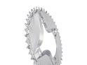 ALUGEAR Chainring round Aero 1-speed narrow-wide | Shimano GRX BCD 110 mm asymmetric | silver 38 Teeth