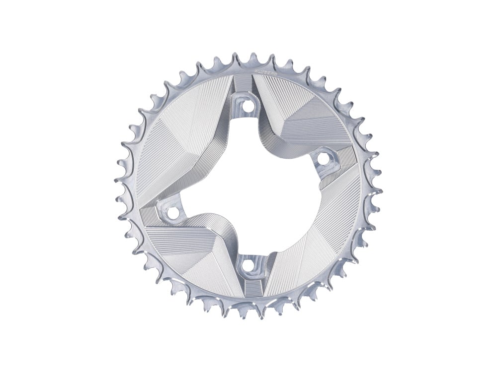 ALUGEAR Chainring round Aero 1-speed narrow-wide | Shimano GRX BCD 110