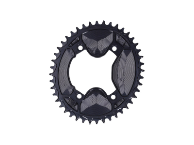 ALUGEAR Chainring oval Aero 1-speed narrow-wide | Shimano GRX BCD 110