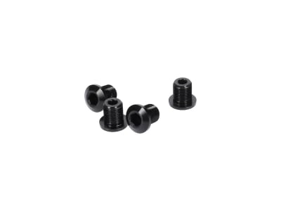 ALUGEAR Chainring Bolts Set 4-Arm Aluminum for Shimano GRX | black